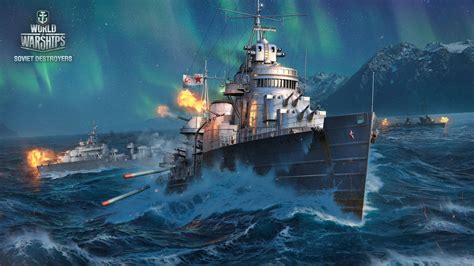 World Of Warships Gets Soviet Destroyers Tech Tree Coming In October