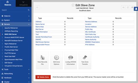 Bind Dns Server Webmin