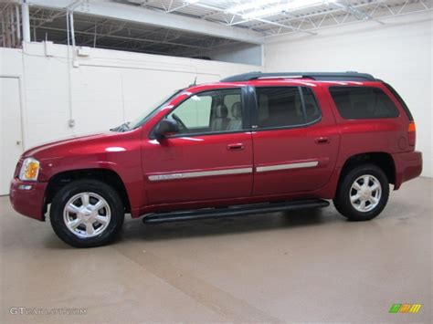 2005 Magnetic Red Metallic GMC Envoy XL SLT 4x4 70352344 Photo 5