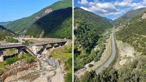 Fine Isolamento Per Longobucco Pd Calabria Dopo Il Crollo Riapre Il