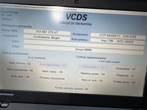 Rozwi Zano Kodowanie Nowego Sterownika Abs Audi A Tdi Vcds