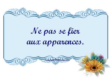 Ne Pas Se Fier Aux Apparences