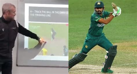 Watch Lecture On Babar Azams Batting Technique Goes Viral