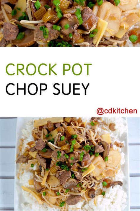 Crock Pot Chop Suey Recipe