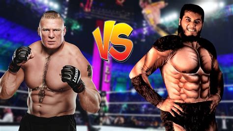 Brock Lesnar Vs Giant Gonzales Who Emerges Victorious Omg Wwe