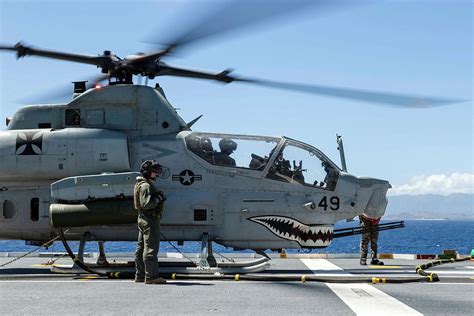 1 August 2022 A Bell Ah 1z Viper Of Marine Light Attack Helicopter