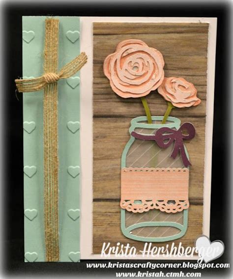 Krista's Crafty Corner: CTMH Cricut Flower Market cartridge Blog Hop