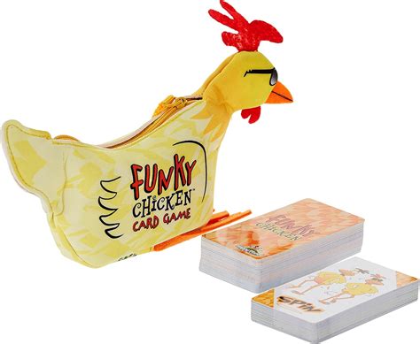 North Star Games Funky Chicken Card Game Yellow Uk Toys