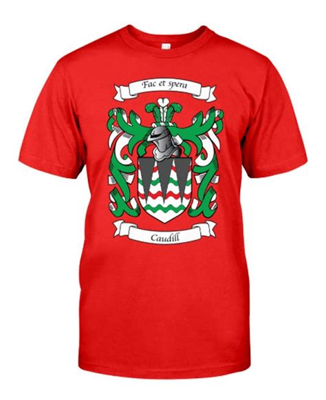 Caudill Family Crest Tee/hoodie - Etsy