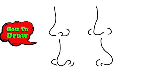 How To Draw Noses Step By Step For Beginners Noses Drawing Tips And