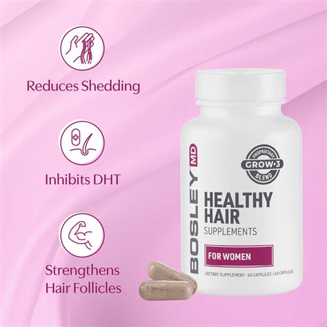 Healthy Hair Growth Capsules for Women – BosleyMD