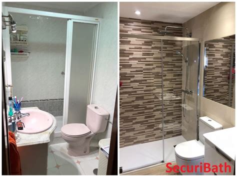 Antes Y Despu S Reforma Ba O Con Ducha Securibath Solutions Aqua