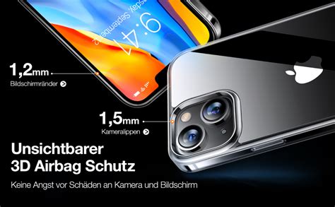 TORRAS Diamond Series für iPhone 14 Plus Hülle Nr 1 Vergilbungsfrei