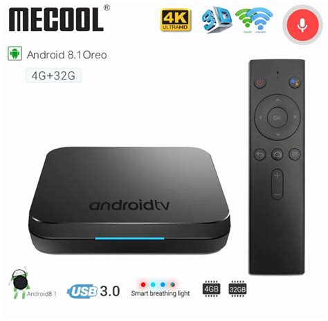 Aliexpress Buy Mecool KM9 4G 32G TV Box Android 8 1 Amlogic