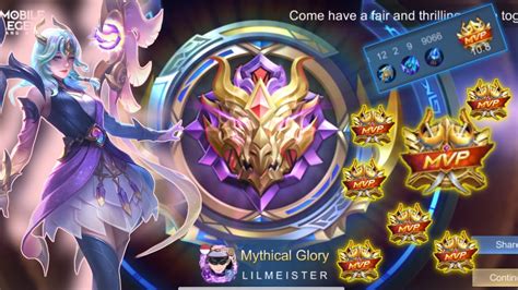 My Lunox Is Back Mythical Glory Best Build Lunox Youtube