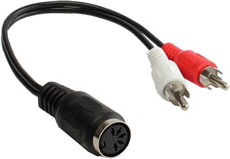 Goobay Audio Kabeladapter Din Buchse Zu Stereo Cinch Stecker