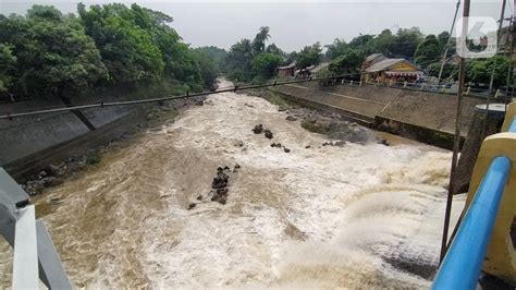 Bendung Katulampa Siaga 3 BPBD Imbau 20 Wilayah Di Jakarta Waspada