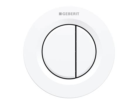 Geberit Sigma Remote Round Dual Flush Button White From Reece