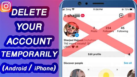 How To Delete Instagram Account Temporarily In Minutes Youtube