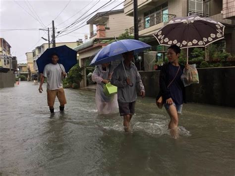 新園降雨量破300毫米全台最多 港西水淹及膝怕八八再現 生活 中時