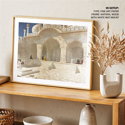 Pearl Mosque At Delhi: Buy Classical Indian Miniature Paintings ...