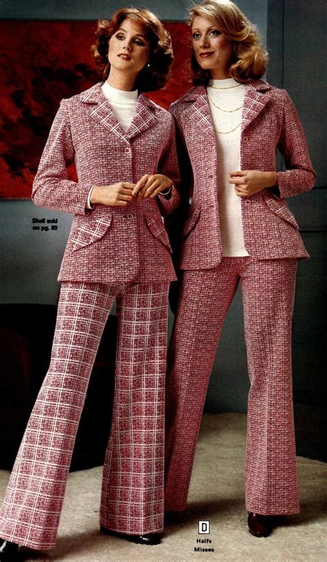 Vintage Fashion Sassy Stylish Womens Suits From The 70s Click Americana