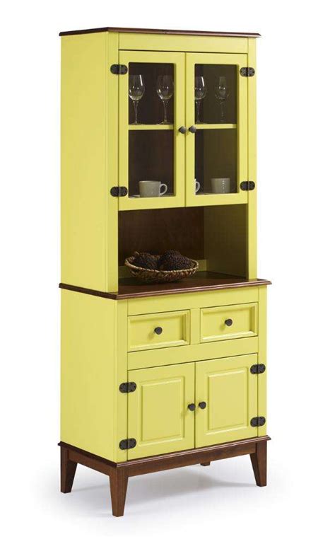 Arca e Oratório 4 Portas e 2 Gavetas Madeira Maciça Amarelo Lemon