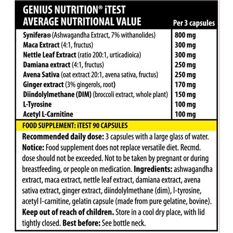 Supliment Alimentar Pentru Cresterea Masei Musculare Itest Farmacia