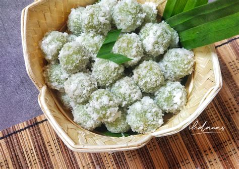 Resep Klepon Enak Awet Kenyal Dan Lembutnya Oleh Ihdanas Cookpad