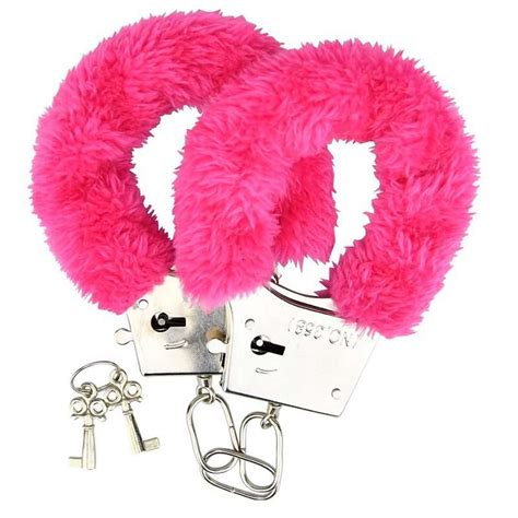 Loving Joy Furry Handcuffs Pink Gal Pal