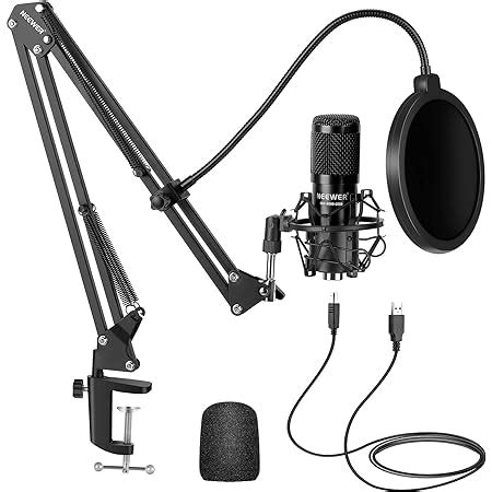 Neewer Nw Microphone Condensateur Professionnel Enregistrement