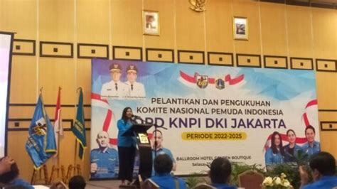 Pengurus DPD KNPI DKI Jakarta Resmi Dilantik Nadia Pastikan KNPI Siap