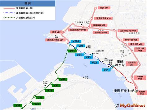 淡汐利多！汐東線、淡海輕軌二期審議通過 區域情報 Mygonews買購房地產新聞