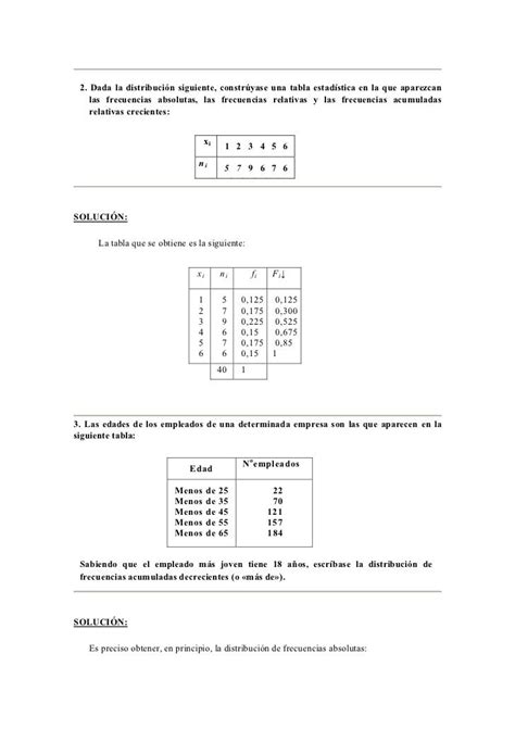 Ejercicios Resueltos De Estadística