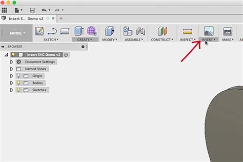 How To Insert An Svg Logo In Autodesk Fusion 360 Product Design Online