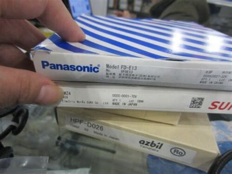 One New For Panasonic Sunx Fiber Sensor Fd E Free Shipping Ebay