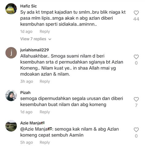 Azlan Komeng Patah Kaki Tangan Lindung Isteri Dari Tercedera Waktu