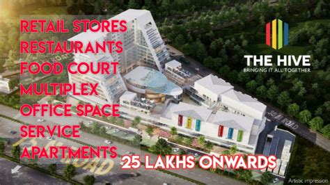 Satya THE HIVE Hi Street Commercial Sector 102 Upper Dwarka