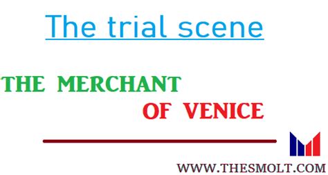 The trial scene in The Merchant of Venice Essay - THESMOLT