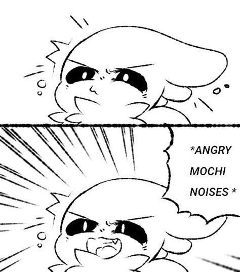 Angry Mochi Noises Ych Mochi Raptors Amino