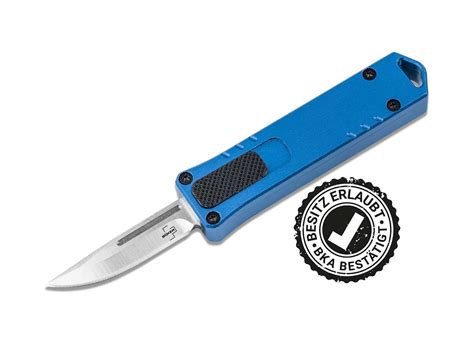 Böker Plus Micro USB OTF Blau Identity Knives