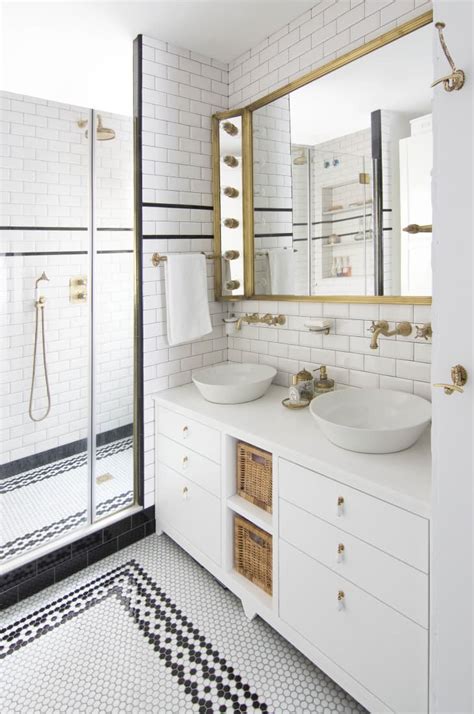 Bathroom Floor Tile Patterns Using Cheap In-Stock Options | Apartment Therapy