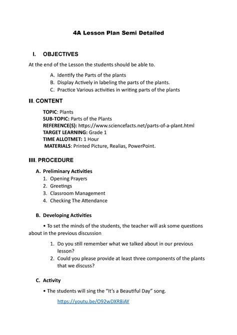 Semi Detailed Lesson Plan Semi Detailed Lesson Plan Nbkomputer