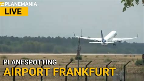 Planespotting LIVE Frankfurt Startbahn West Runway 18 Nach Dem Regen