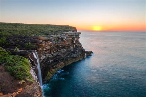 Curracurrong Falls Royal National Park Nsw Barrier Reef Australia Austrailia Great Barrier