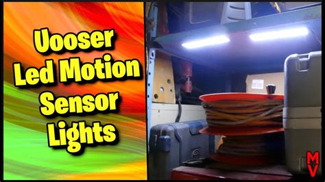 Uooser Led Motion Sensor Lights Mumblesvideos Product Review Youtube