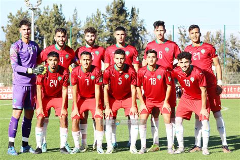 Maroc U Charai Livre Sa Liste Pour Le Tournoi Mag