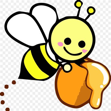 Cartoon Honey Bee Logo