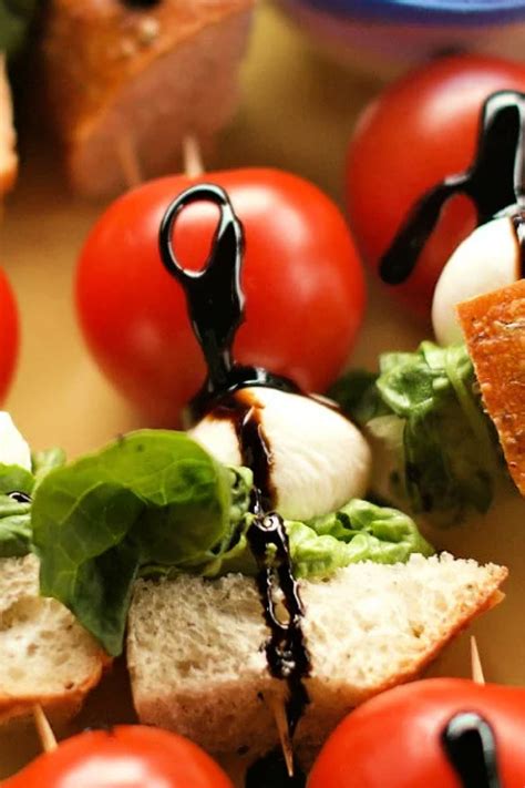 Caprese Salad Skewers Reluctant Entertainer