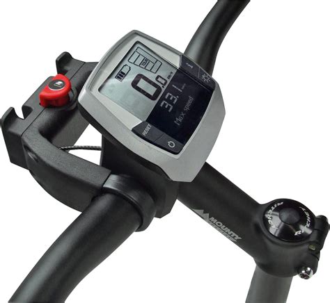 Klickfix Lenkeradapter E mit Schloss für E Bikes mit Display universal